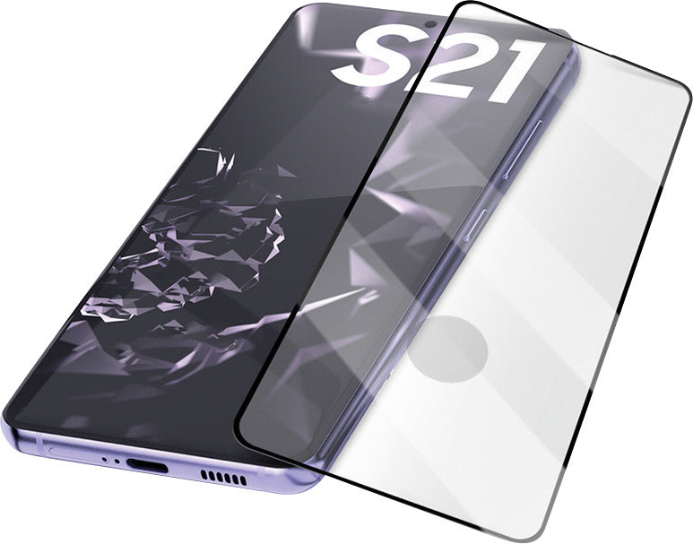 Mocolo Panzerglas-Displayschutz – für Samsung Galaxy S21 – transparent – Anti-Fingerabdruck