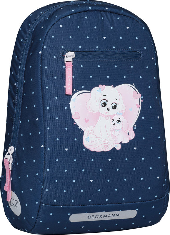 Beckmann Classic – Sportrucksack – 12 l, rPET (recyceltes PET), Pet Friends Blue, reflektierend