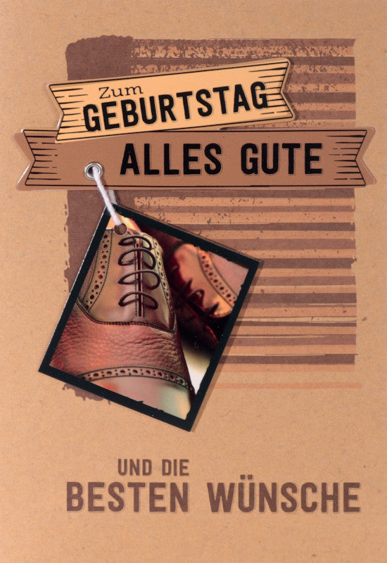 Kurt eulzer Geburtstagsgrusskarte – A6 (105 × 148 mm), Text DE, Karton