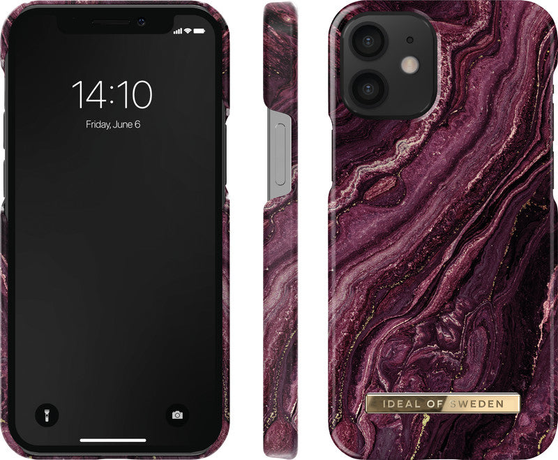 Ideal of Sweden – Backcover – für Apple iPhone 12 mini – Golden Sand Marble – PC