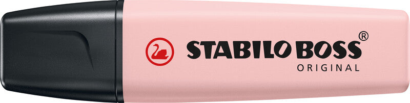 STABILO BOSS Original Nature Colors Textmarker Desktop Set 10 Farben – Keilspitze, 2–5 mm