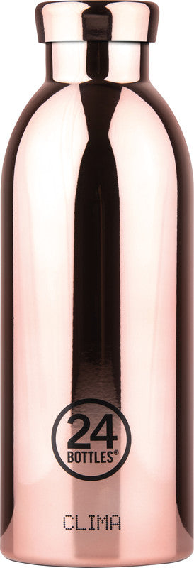 24Bottles Trinkflasche Clima – 5 dl – Edelstahl, isoliert, Schraubverschluss – Roségold