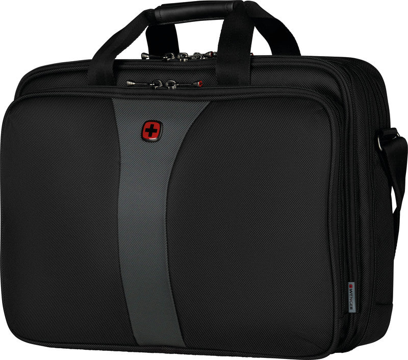 Wenger/SwissGear Wenger Legacy Notebook-Tasche – für Notebooks bis 17", 26 l, wasserabweisend, Aufsteckfunktion, Polyester