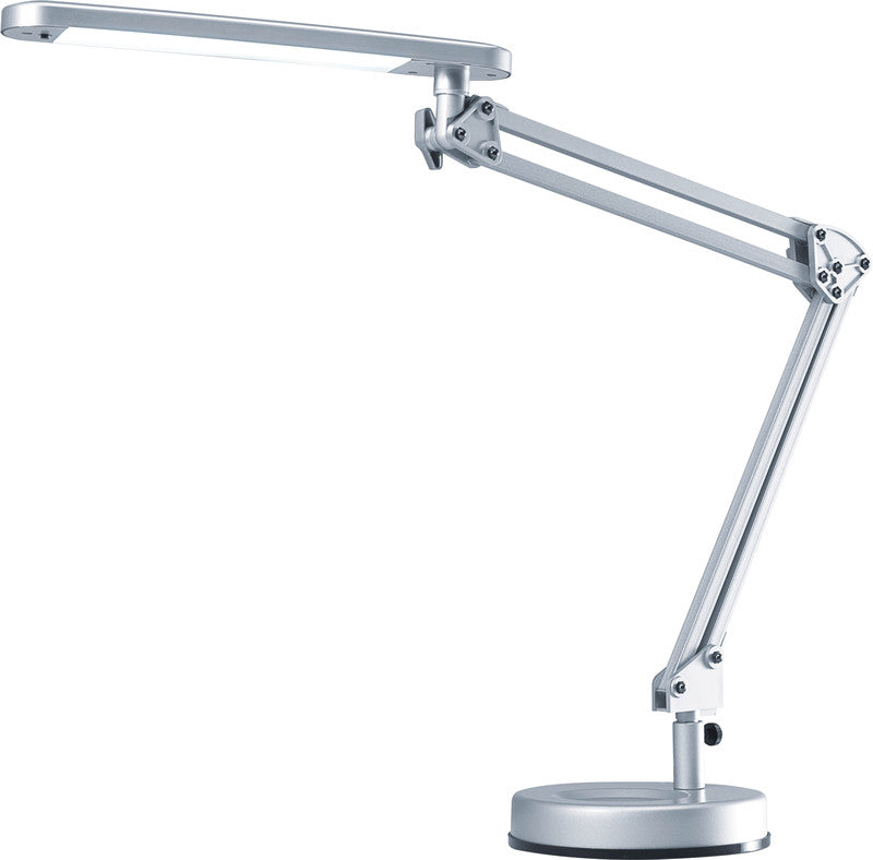 Hansa LED Tischleuchte – dreh- & neigbar – 5000 K – 394 lm 7 W – silber Aluminium