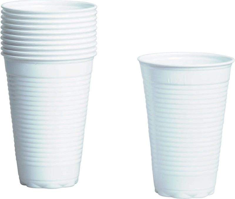 Noname Trinkbecher PP – 2 dl, weiss, 100 Stück