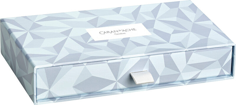 Caran d-Ache Caran d'Ache Kugelschreiber – Gletscherblau, Metall – 2 Stk.