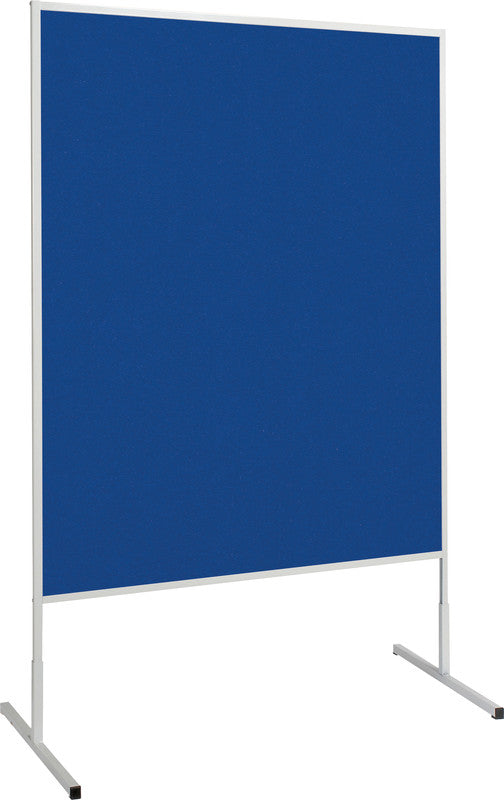 MAUL Pinnwand – Filz – 120 × 150 cm, blau