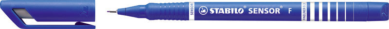 STABILO Sensor F Fineliner 0,3 mm – blau