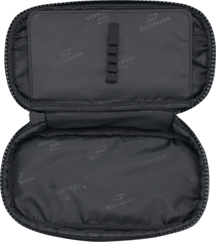 Beckmann Sport Jr. Etui, leer – Black Bold – Kunststoff – 22 × 11 × 5 cm