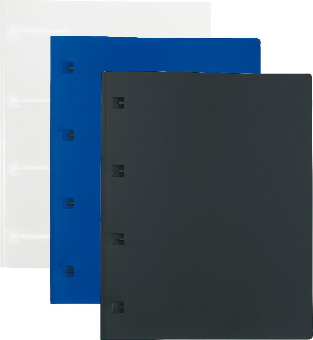 Kolma Schnellhefter – A4, Kunststoff, Blau, Q-Ring, 1 Stk.
