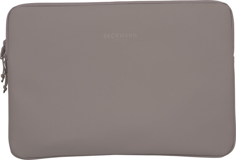 Beckmann Street Notebook-Schutzhülle – für Notebooks bis 15", wasserabweisend, recyceltes PET (rPET), grau