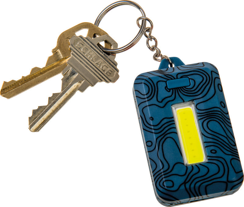 Carson LED-Aussenleuchte – Taschenlampe, Batteriebetrieben, Blau, 36×61×13 mm