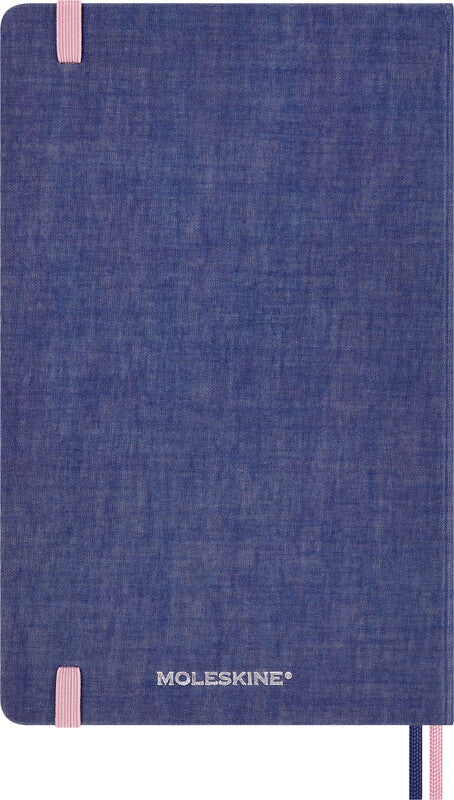 Moleskine Notizbuch Limited Edition Sakura, liniert, Leimbindung, Hardcover, 176 Seiten, 100 g/m² – blau