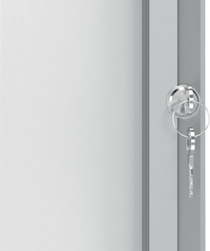 Nobo Schaukasten, 12 × A4 – Metall, Sicherheitsglas, abschliessbar, Aussenbereich, 92,4 × 97 × 4,3 cm