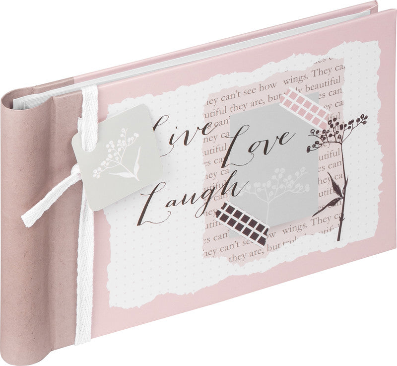 Walther Fotoalbum Happy Mood – für 100 × 150 mm, 36 Fotos, mehrfarbig, Karton, 180 × 115 × 17 mm