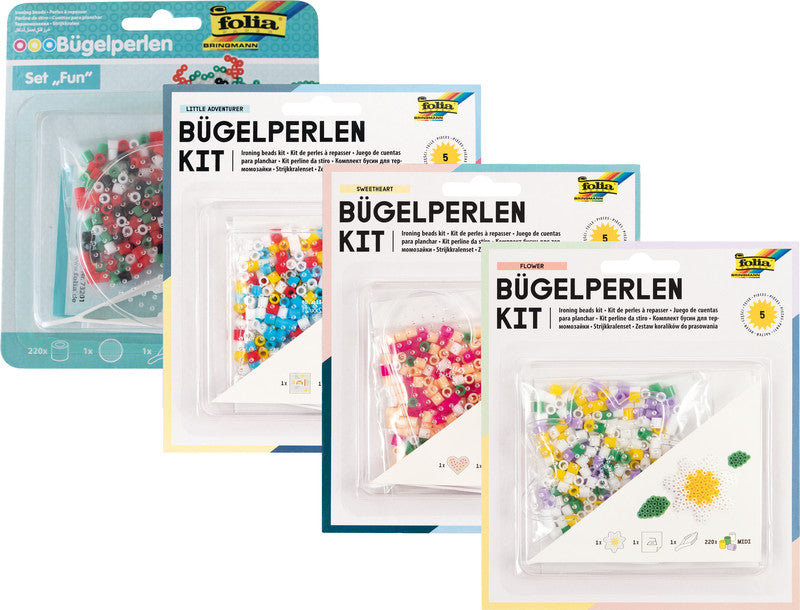Folia Bügelperlen-Set Little Adventure – 220 Bügelperlen – 152 × 180 × 19 mm