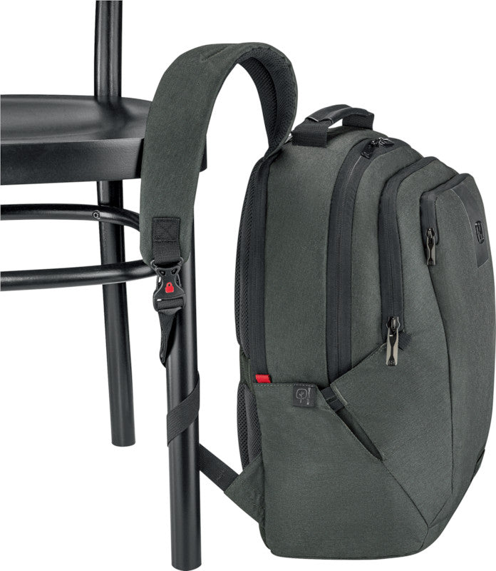 Wenger/SwissGear Wenger MX ECO Professional – Notebook-Rucksack – für 16"-Notebook, 20 l, rPET (recyceltes PET), grau