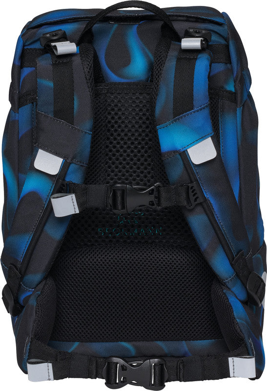 Beckmann Schulrucksack – Magic League – 24,0 × 37,0 × 25,0 cm – aus 100% recyceltem PET