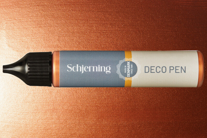 Schjerning Perlenstift – bronze, 28 ml, für Papier, Textilien & Keramik