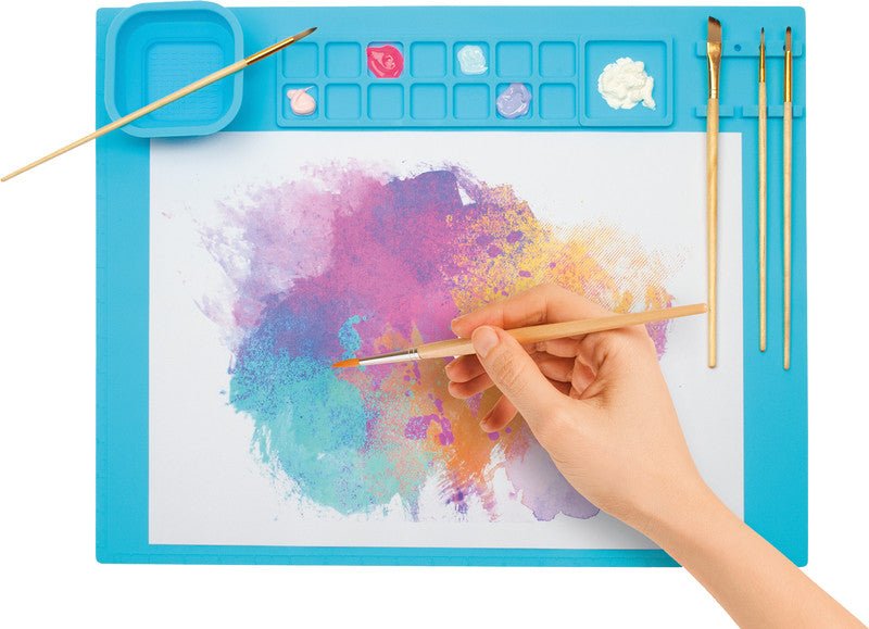 Wedo Malpalette – Blau – 500 × 400 mm