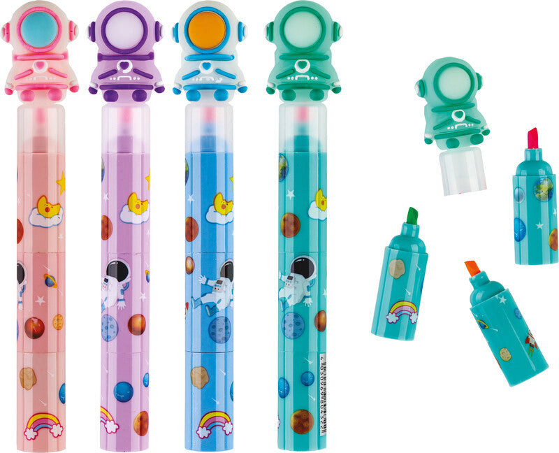 Centrum Textmarker – Farben sortiert, Keilspitze 1–5 mm