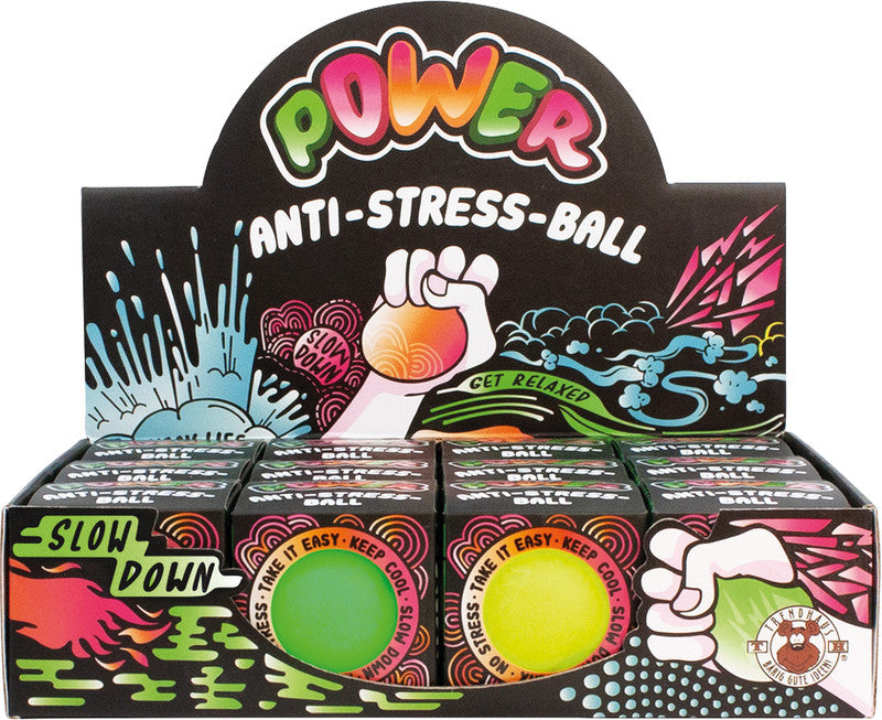 Trendhaus Stressball – Ø 62 mm, mit EVA-Füllung