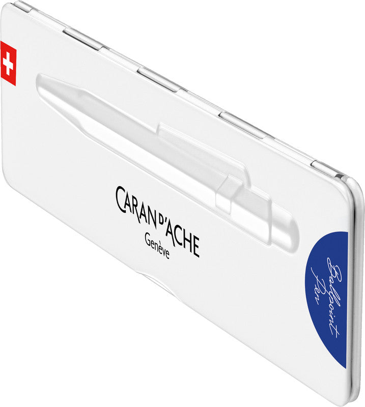 Caran d-Ache Caran d'Ache Kugelschreiber – Blau, Aluminium