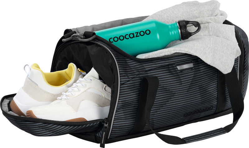 Coocazoo Sporttasche – 20 l, Motiv Dark Mission, mit Schultergurt, wasserabweisend, 40 × 24 × 23 cm