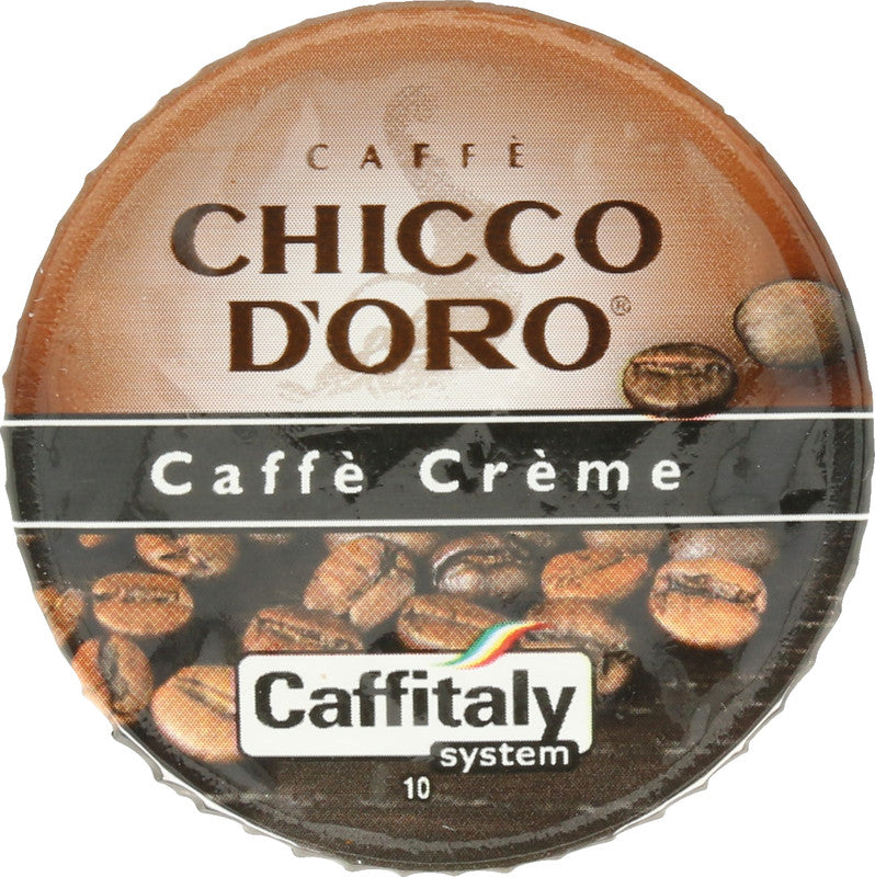 Chicco d'Oro Kaffeekapseln Caffè Crème – für Caffitaly – Intensität 3,5/7 – 40 Kapseln