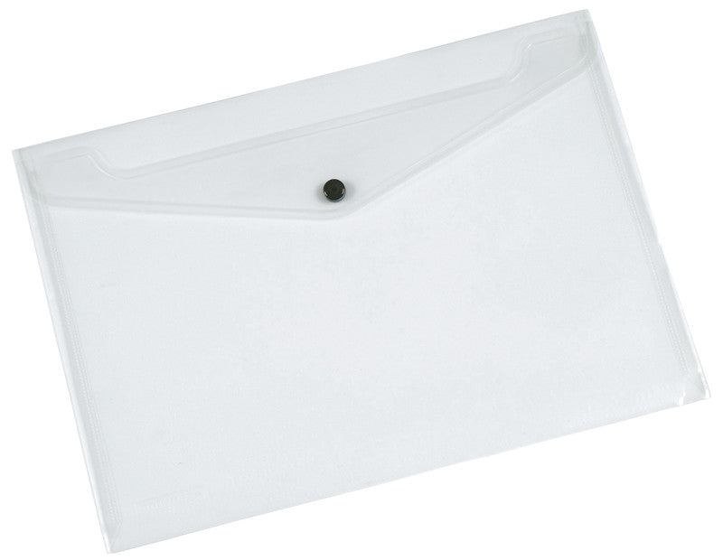 Q-connect Sichtmappe A4 – transparent, Kunststoff, 172 µm