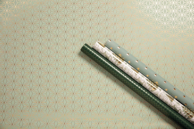 Clairefontaine Geschenkpapierrolle – Dans les bois – laminiert, Papier – 700 × 2000 mm