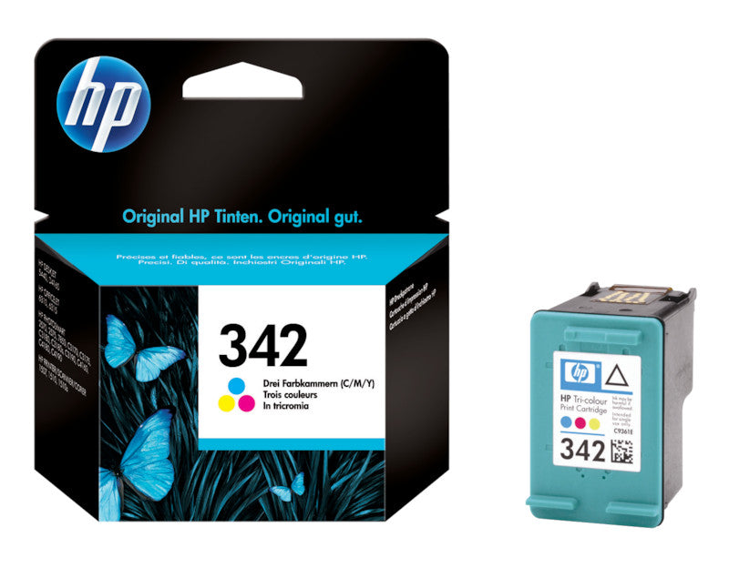 HP Tintenpatrone 342, 220 Seiten – für Inkjetdrucker und Multifunktionsgeräte