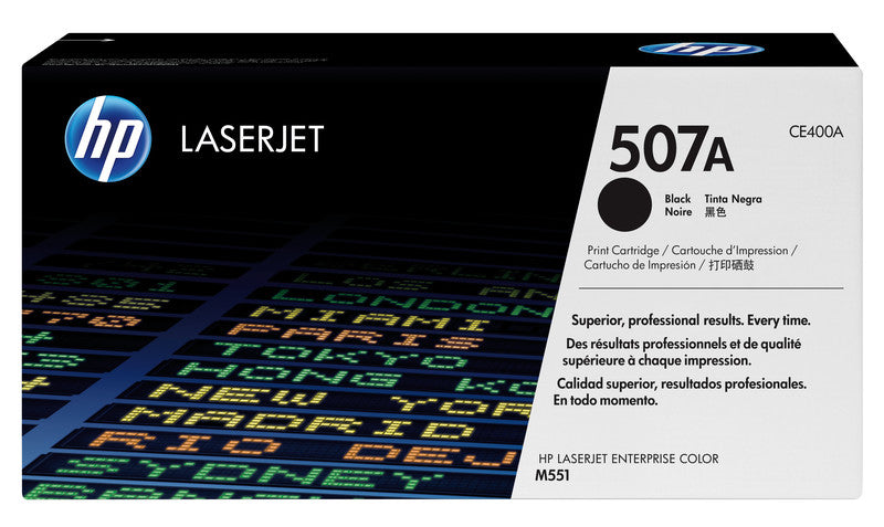 HP Toner 507A – schwarz, 5500 Seiten