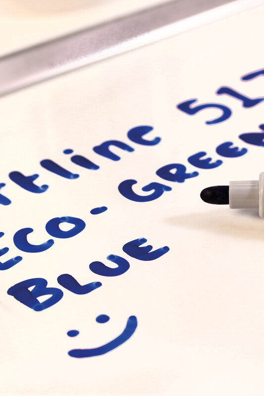 Artline Whiteboard-Marker Eco-Green EK517 – Rundspitze 3 mm – Blau – Trocken abwischbar