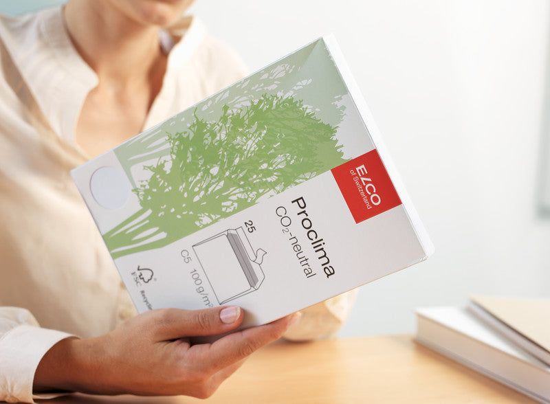 Elco Couvert C5 (229 × 162 mm), ohne Fenster, selbstklebend (Optifix), weiss, 100 g/m², Papier – 25 Stk.
