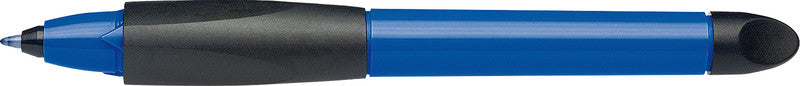 Schneider Schreibgeräte Schneider Base Ball – Tintenroller, schnelltrocknend, mit Kappe, 0,5 mm, blau, für Linkshänder