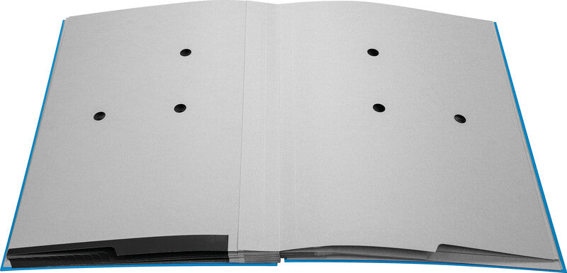 Biella Sammelmappe für A4, Karton, Blau