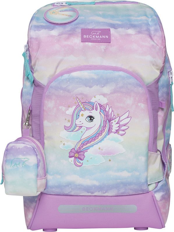 Beckmann Schulrucksack Active Air Flx – 6-teilig – Unicorn