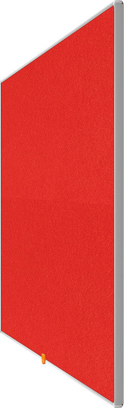 Nobo Pinnwand – Filz – 123 × 70 cm, rot, Widescreen