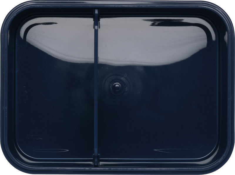 Beckmann Lunchbox – 1,7 l – auslaufsicher, mit Innenteiler, BPA-frei – mehrfarbig – 18,7 × 14 × 7 cm