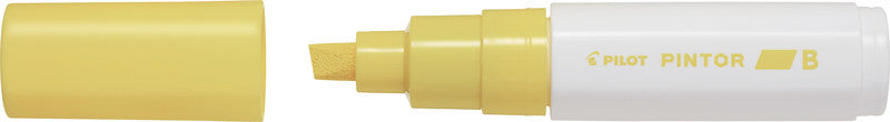 Pilot Pigment Marker Pintor – Keilspitze 8 mm – Sortiert – 4er-Set – Für dunkle Oberflächen geeignet