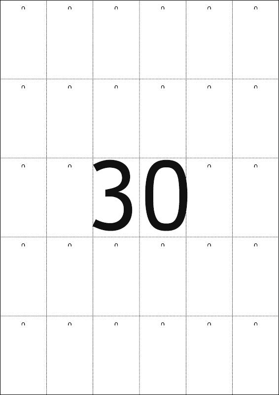 HERMA Schmucketiketten – Papier, 100 Blätter, 35×59,4 mm