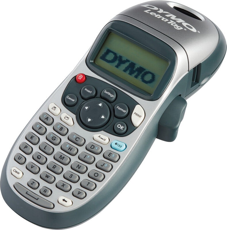 DYMO LetraTag LT-100H – Beschriftungsgerät, für LT-Bänder 12 mm, Druckvorschau