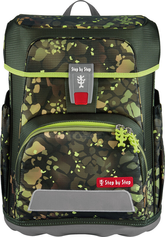 Step by Step Schulrucksack-Set Cloud – 5-teilig – Dino Torex – aus recycelten Materialien