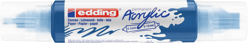 Edding Acrylmarker für Acrylbilder – Enzianblau