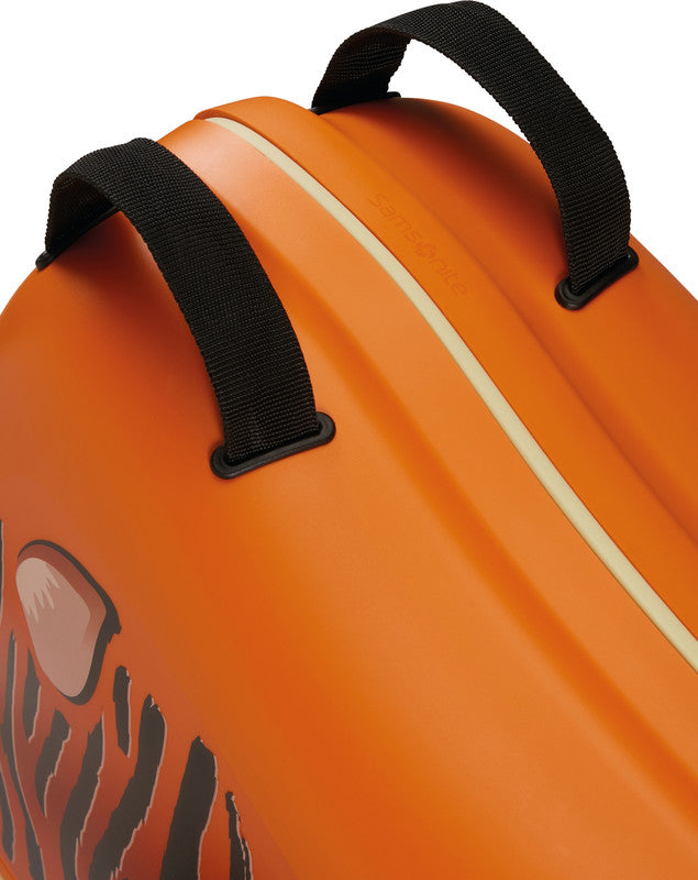 Samsonite Ride-on-Kindertrolley Handgepäck – 30 l, Hartschale PP, 4 Rollen, Tiger T., 52 × 38 × 21 cm