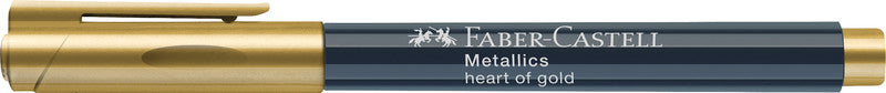 Faber-Castell Non-Permanent Marker Creative Studio – Rundspitze 1,5 mm – heart of gold