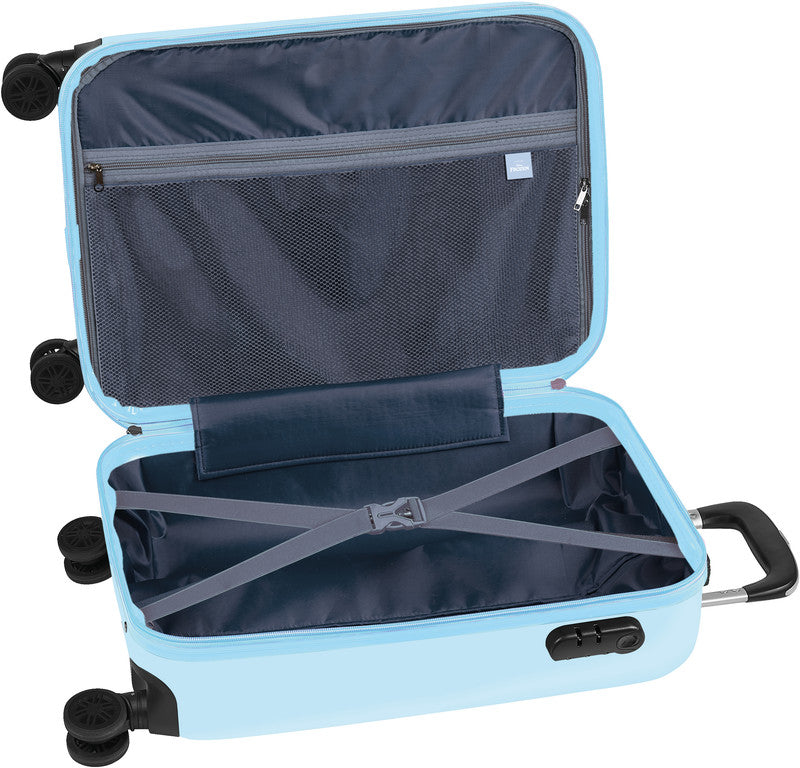 Safta Handgepäck-Trolley Frozen – 40,1 l, Hartschale PC/ABS, 4 Doppelrollen, Believe, 34,5 × 55 × 20 cm