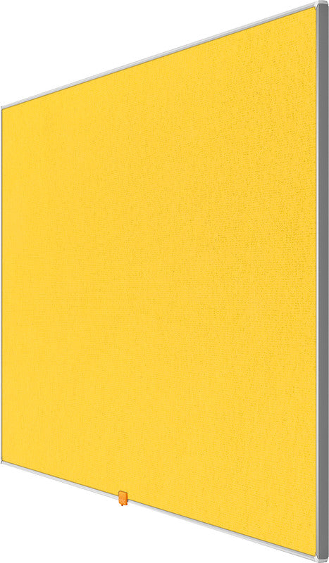 Nobo Pinnwand – Filz – 123 × 70 cm, gelb