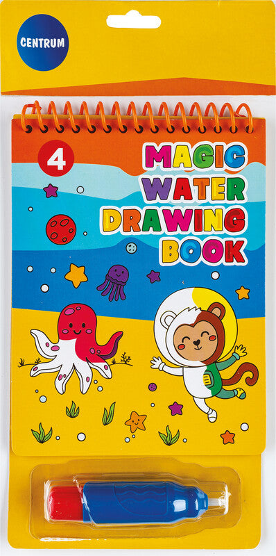 Centrum Malbuch Unterwasser – 13,7 × 18,3 cm – Spiralbindung – mit Zahlen 1–10
